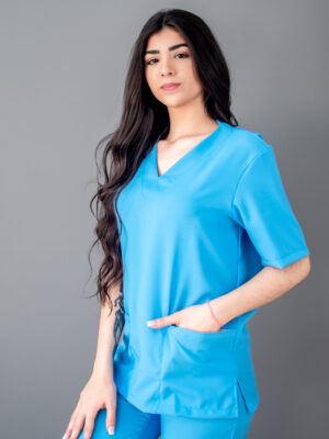 Conjunto Scrub Pijama Cirúrgico Oxfordine Unissex - Tiffany
