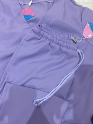 Conjunto Scrub Pijama Cirúrgico Oxfordine Unissex - Lavanda