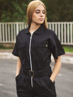 Macacão Veterinário Preto