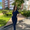 elastic azul marinho