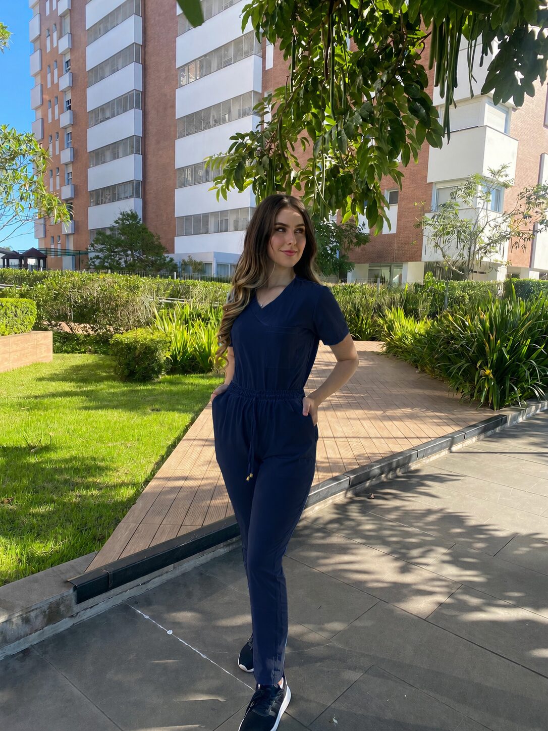 elastic azul marinho